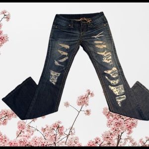 Fly Denim Distressed Jeans Size 30